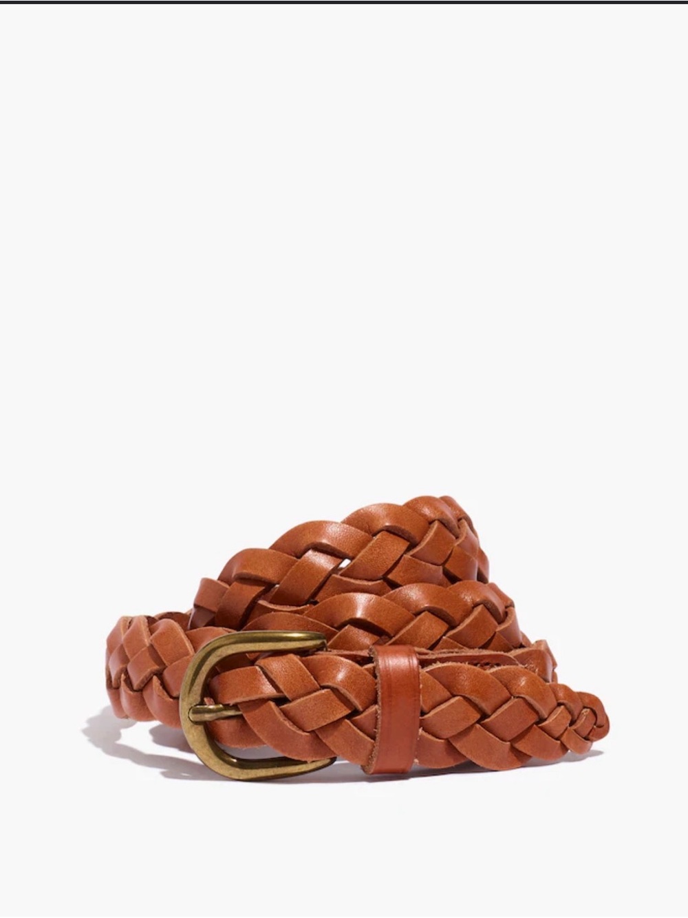 Madewell Braided Leather Belt
